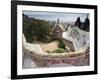 Guell Park (Parc Guell), UNESCO World Heritage Site, Barcelona, Catalunya (Catalonia), Spain-Nico Tondini-Framed Photographic Print