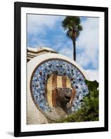 Guell Park (Parc Guell), UNESCO World Heritage Site, Barcelona, Catalunya (Catalonia), Spain-Nico Tondini-Framed Photographic Print