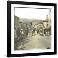 Guelma (Algeria), Announa's Street-Leon, Levy et Fils-Framed Photographic Print