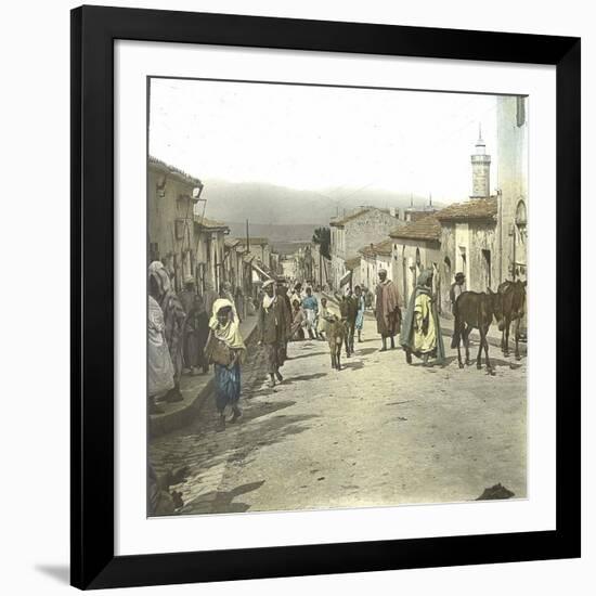 Guelma (Algeria), Announa's Street-Leon, Levy et Fils-Framed Photographic Print