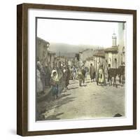 Guelma (Algeria), Announa's Street-Leon, Levy et Fils-Framed Photographic Print