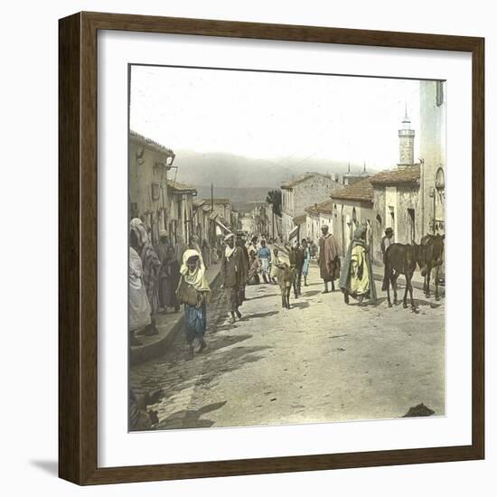 Guelma (Algeria), Announa's Street-Leon, Levy et Fils-Framed Photographic Print