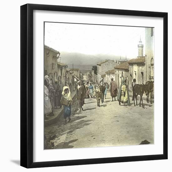 Guelma (Algeria), Announa's Street-Leon, Levy et Fils-Framed Photographic Print