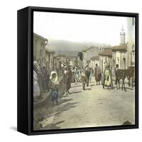 Guelma (Algeria), Announa's Street-Leon, Levy et Fils-Framed Stretched Canvas