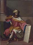 Study for the Head of the Prophet Haggai-Guercino-Giclee Print