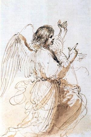 Study of an Angel, C1611-1666