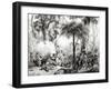 Guerillas, Engraved by Victor Adam-Johann Moritz Rugendas-Framed Giclee Print