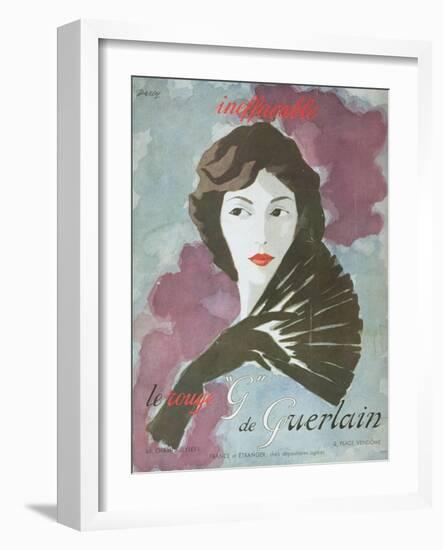 Guerlain, French Women, UK, 1930-null-Framed Giclee Print