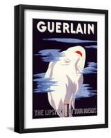 Guerlain, Guerlain Lipstick Make-Up, UK, 1938-null-Framed Giclee Print