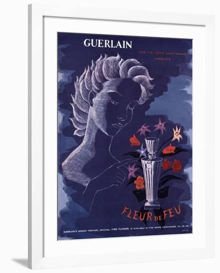 Guerlain, Guerlain Womens, USA, 1940-null-Framed Giclee Print