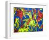 Guernica-Abstract Graffiti-Framed Giclee Print