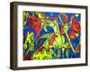 Guernica-Abstract Graffiti-Framed Giclee Print