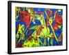 Guernica-Abstract Graffiti-Framed Giclee Print