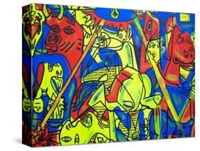 Guernica-Abstract Graffiti-Stretched Canvas