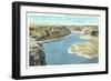 Guernsey Lake, North Platte River, Wyoming-null-Framed Art Print