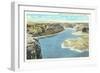 Guernsey Lake, North Platte River, Wyoming-null-Framed Art Print