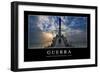 Guerra. Cita Inspiradora Y Póster Motivacional-null-Framed Photographic Print