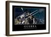 Guerra. Cita Inspiradora Y Póster Motivacional-null-Framed Photographic Print