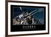 Guerra. Cita Inspiradora Y Póster Motivacional-null-Framed Photographic Print