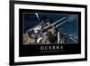 Guerra. Cita Inspiradora Y Póster Motivacional-null-Framed Photographic Print