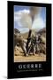 Guerre: Citation Et Affiche D'Inspiration Et Motivation-null-Mounted Photographic Print