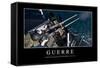 Guerre: Citation Et Affiche D'Inspiration Et Motivation-null-Framed Stretched Canvas