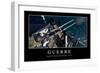 Guerre: Citation Et Affiche D'Inspiration Et Motivation-null-Framed Premium Photographic Print