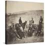 Guerre de Crimée;Incidents of Camp Life:Officers and Men of the 8th Hussars-Roger Fenton-Stretched Canvas