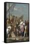 Guerre De Troie :  Enlevement D'helene  - the Embarkation of Helen of Troy Par Amigoni, Jacopo (167-Jacopo Amigoni-Framed Stretched Canvas