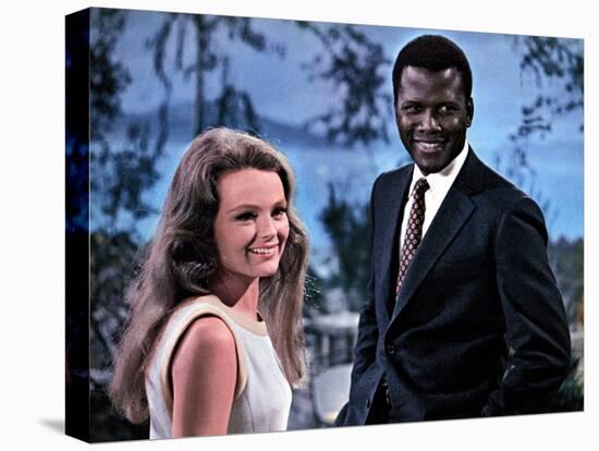Guess Who's Coming To Dinner, Katharine Houghton, Sidney Poitier, 1967-null-Stretched Canvas