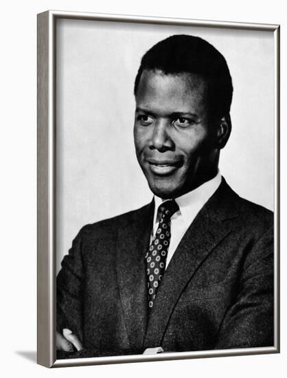 Guess Who's Coming to Dinner, Sidney Poitier, 1967-null-Framed Photo