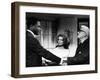 Guess Who's Coming To Dinner, Sidney Poitier, Katharine Houghton, Spencer Tracy, 1967-null-Framed Photo
