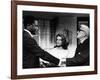 Guess Who's Coming To Dinner, Sidney Poitier, Katharine Houghton, Spencer Tracy, 1967-null-Framed Photo