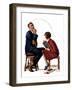 "Guessing Game,"July 9, 1927-Revere F. Wistehoff-Framed Giclee Print