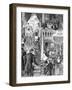 Guests Arrive at a Ball During the London Season, 1886-George Du Maurier-Framed Art Print