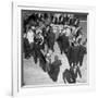 Guests at a Christmas Dance at Sheffield University, South Yorkshire, 1967-Michael Walters-Framed Photographic Print