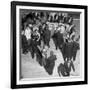 Guests at a Christmas Dance at Sheffield University, South Yorkshire, 1967-Michael Walters-Framed Photographic Print