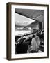 Guests at Fashionable Winter Resort Napping and Sunbathing on Hotel Terrace after Lunch-Alfred Eisenstaedt-Framed Photographic Print