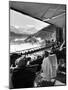 Guests at Fashionable Winter Resort Napping and Sunbathing on Hotel Terrace after Lunch-Alfred Eisenstaedt-Mounted Photographic Print