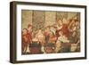 Guests at the Banquet Given by Bartolomeo Colleoni for King Christian I of Denmark-Girolamo Romanino-Framed Giclee Print