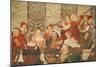 Guests at the Banquet Given by Bartolomeo Colleoni for King Christian I of Denmark-Girolamo Romanino-Mounted Giclee Print