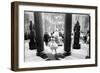 Guests at the Metropolitan Museum of Art Fashion Ball, New York, New York, November 1960-Walter Sanders-Framed Photographic Print