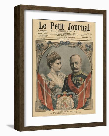 Guests of France, King Frederick Viii-French School-Framed Giclee Print