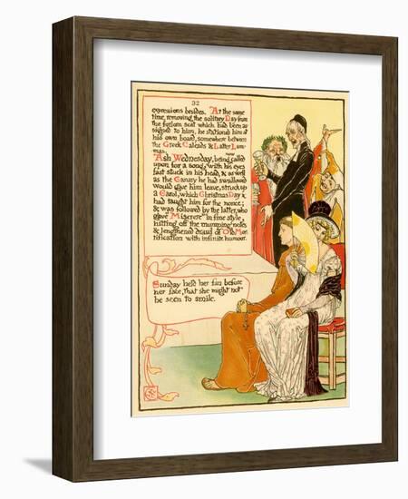 Guests Rejoice-Walter Crane-Framed Art Print