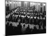 Guests Seated before Dinner at a Social Evening in Central Doncaster, South Yorkshire, 1963-Michael Walters-Mounted Photographic Print