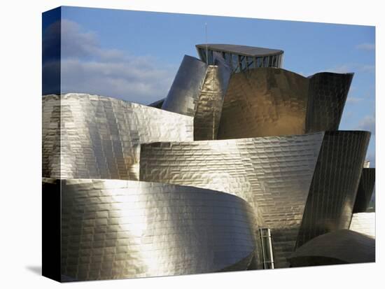 Guggenheim Museum, Bilbao, Euskadi (Pais Vasco), Spain-Charles Bowman-Stretched Canvas