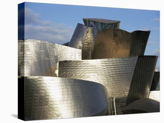 Guggenheim Museum, Bilbao, Euskadi (Pais Vasco), Spain-Charles Bowman-Stretched Canvas