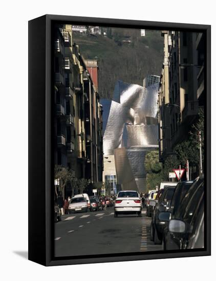 Guggenheim Museum, Bilbao, Euskadi (Pais Vasco), Spain-Peter Higgins-Framed Stretched Canvas