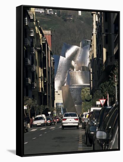 Guggenheim Museum, Bilbao, Euskadi (Pais Vasco), Spain-Peter Higgins-Framed Stretched Canvas