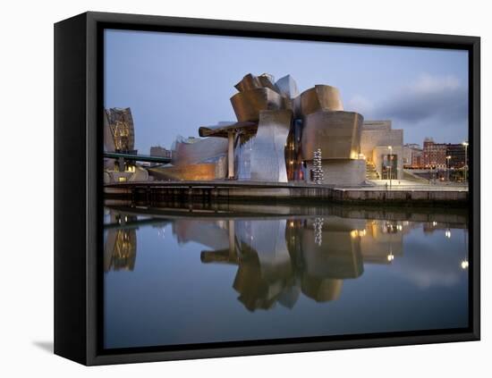 Guggenheim Museum, Bilbao, Euskal Herria, Euskadi, Spain, Europe-Ben Pipe-Framed Stretched Canvas